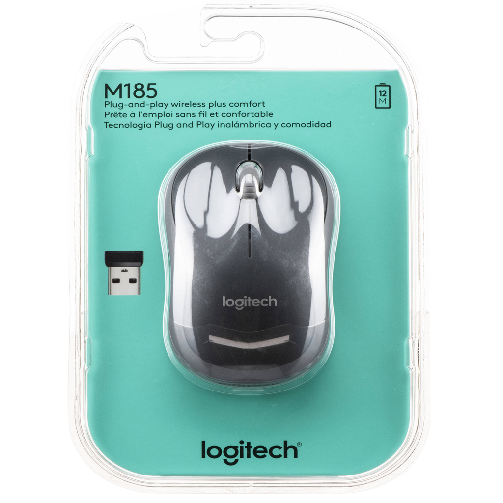 LOGITECH_MOUSE-M185-NANO-WIRELESS-BLACK_ 910-002225