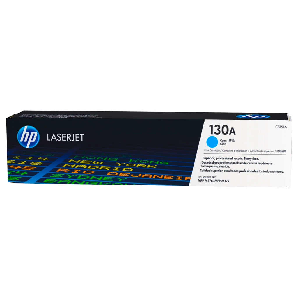 Toner-HP-LJ-130A-CF351A-M177FW-176-Cyan-1,000-Pag-CF351A