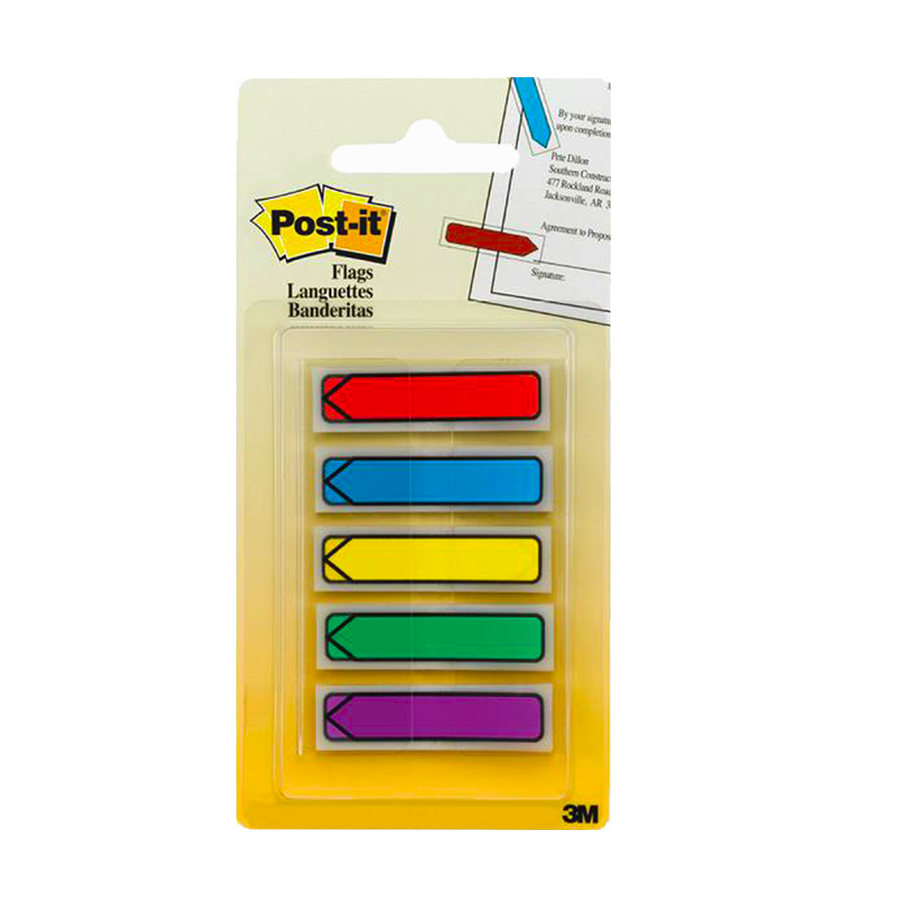 banderita-pos-it-684-flecha-x-5-color - 000812